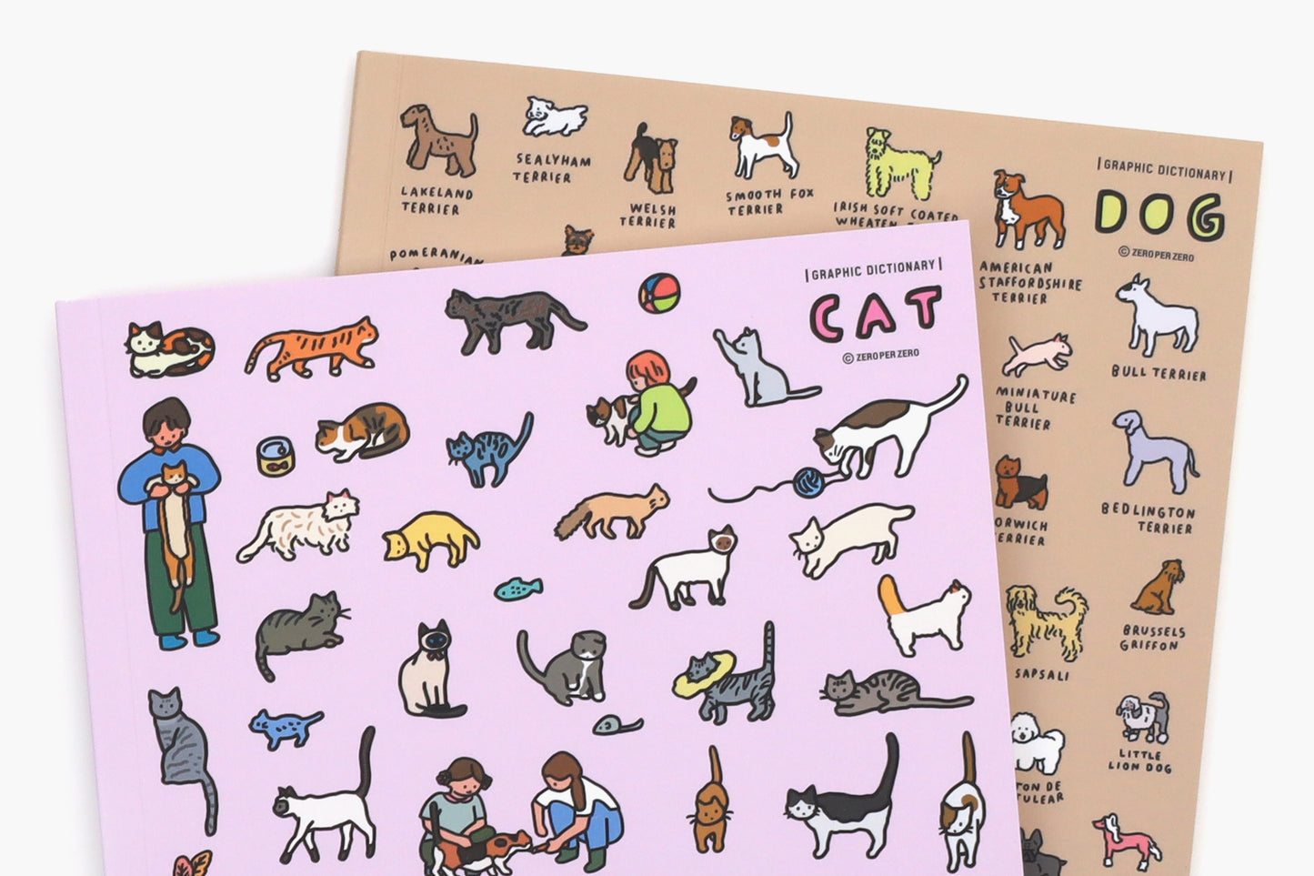 Note - A5 note : Dog, Cat, Seoul, Travel