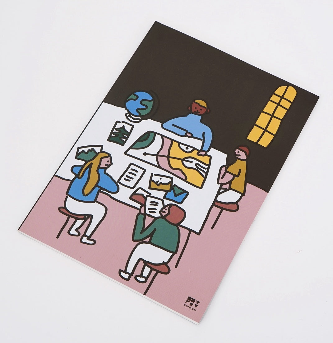 A5 note, note, travel note, plan, front
