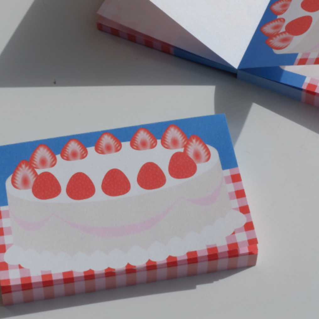 Fruit Dessert Memo Pad