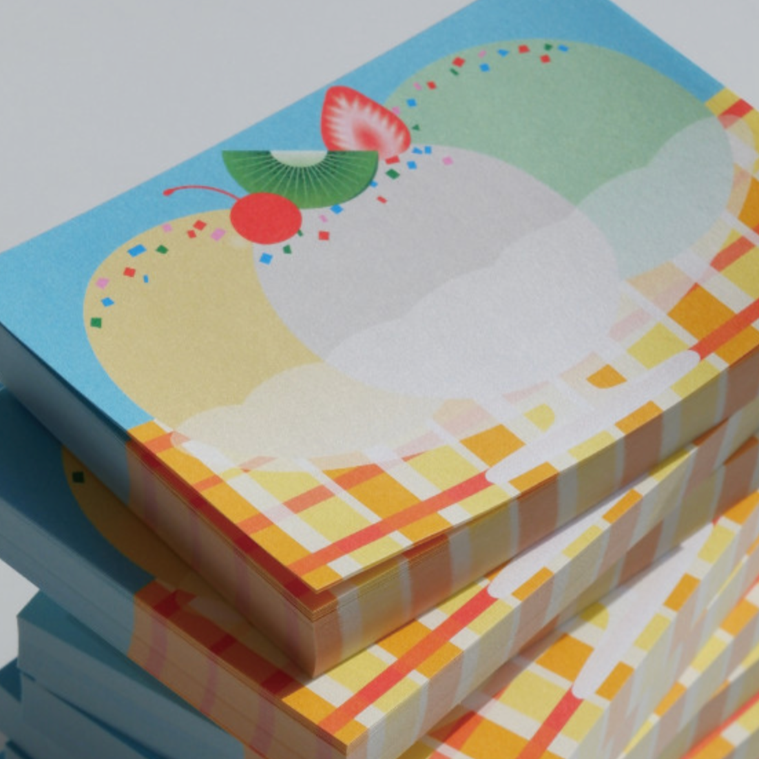 Fruit Dessert Memo Pad