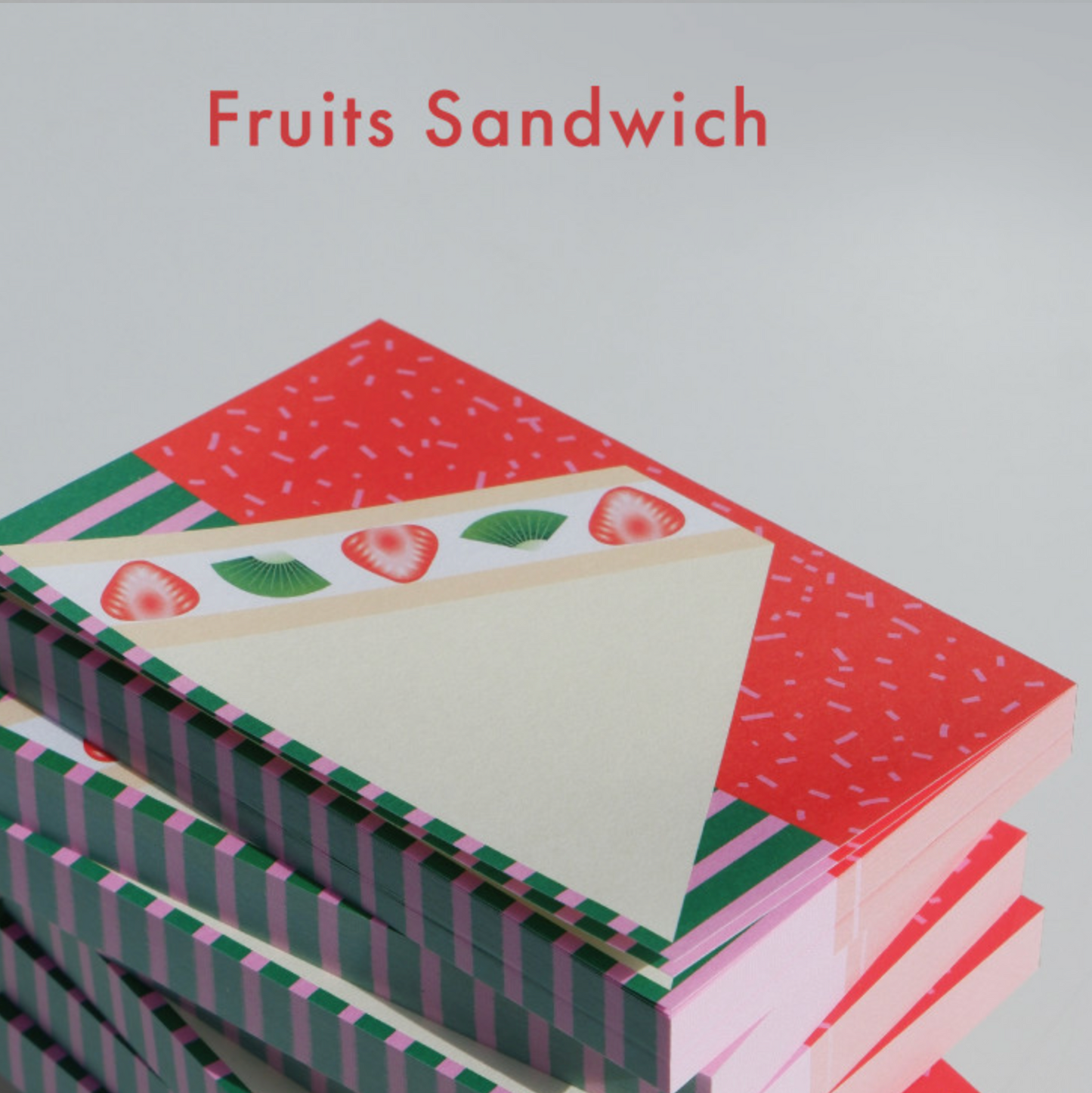 Fruit Dessert Memo Pad