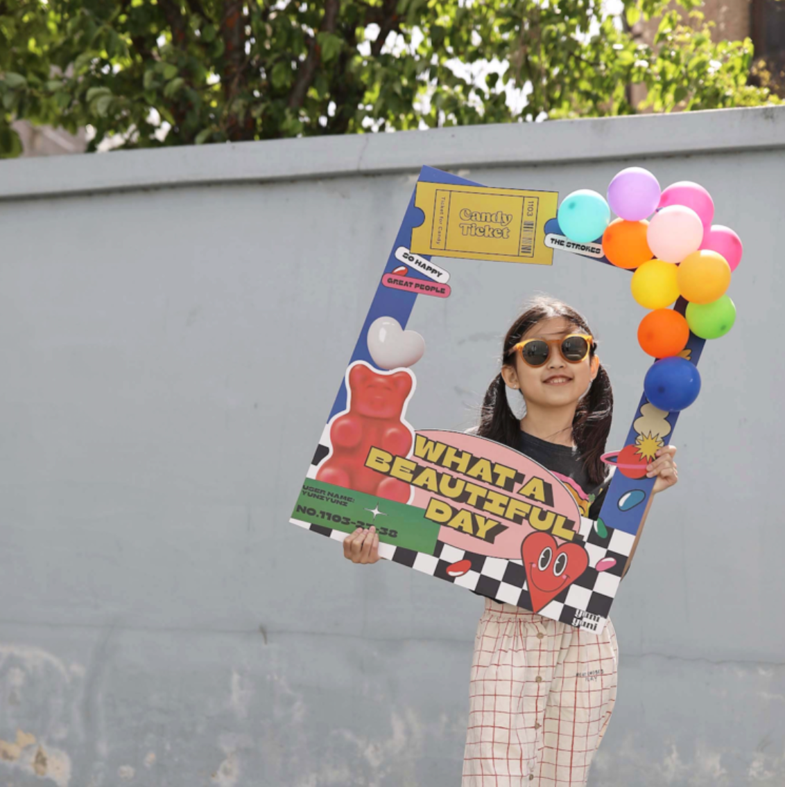 photo frame, photo zone deco, photo booth, birthday deco