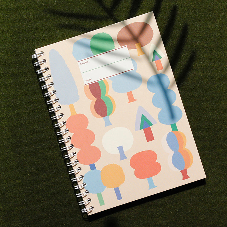 korean stationery, note, spring note