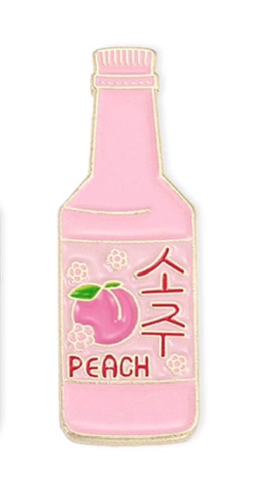 Korean Soju Miniature Badge