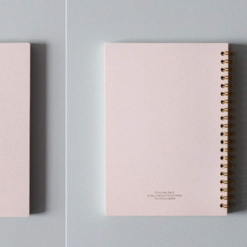 korean stationery, schedule note, planner, note