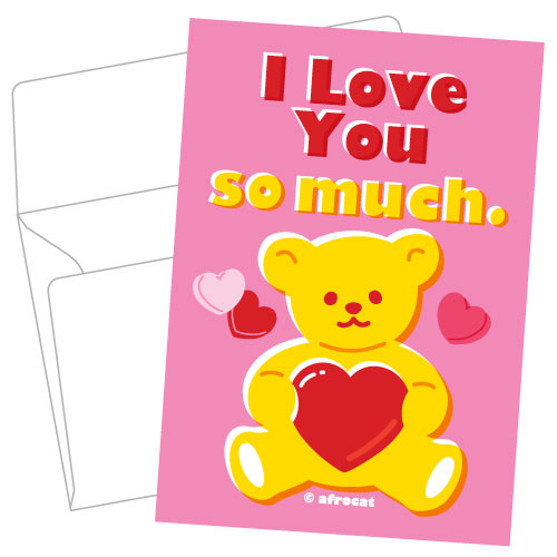 greeting card, valentine's day