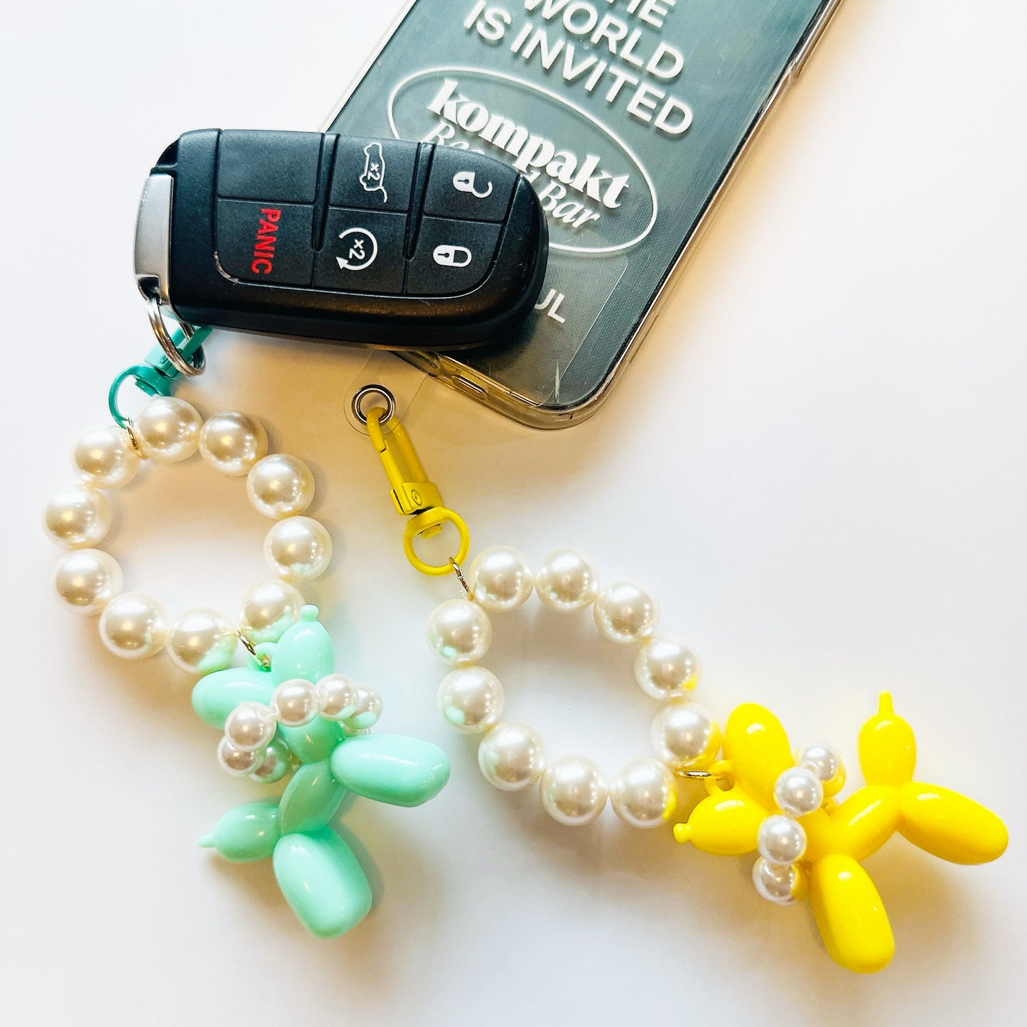 Pearl Keychain with Puddle