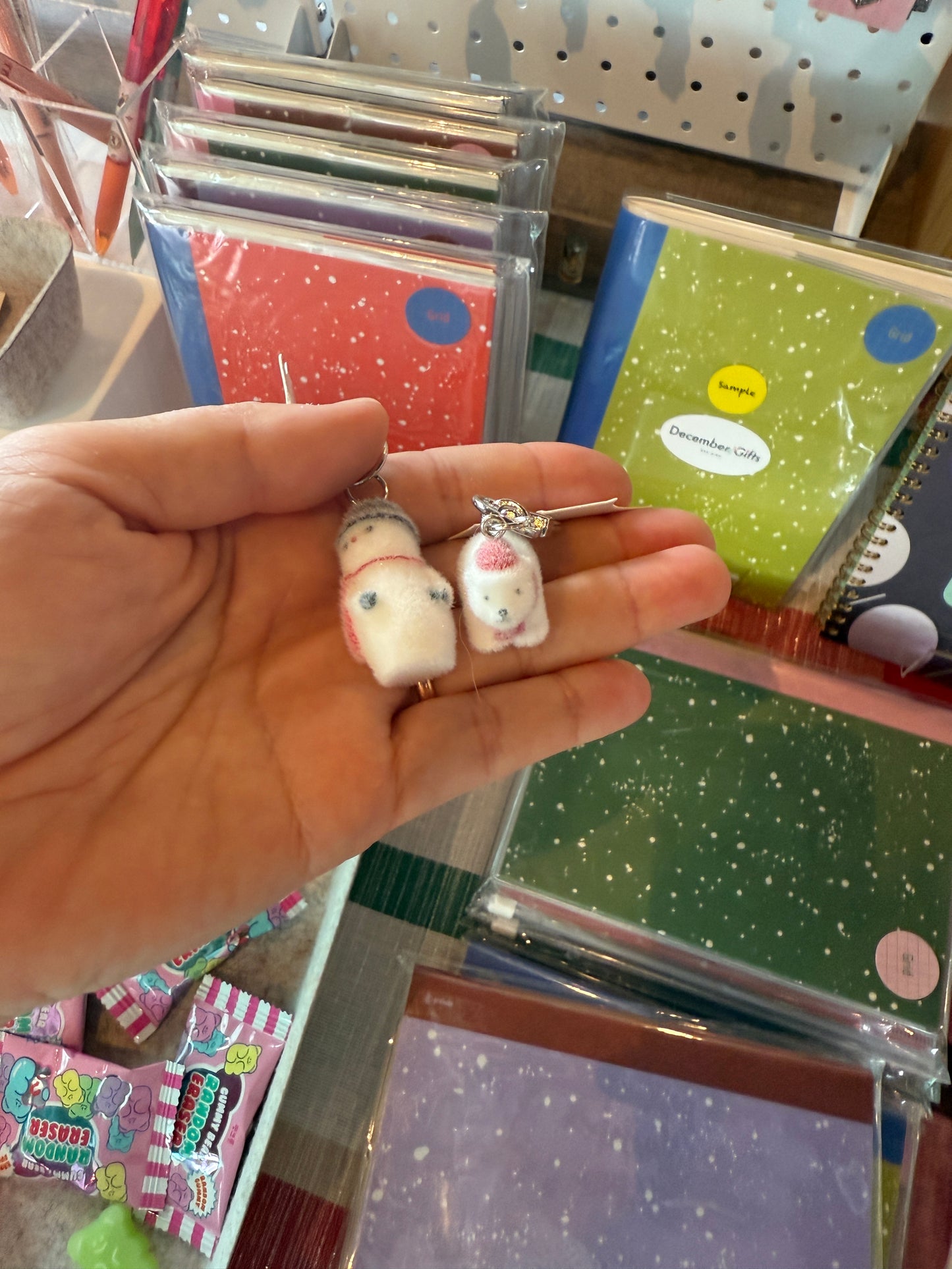 Mini Holiday Keyring