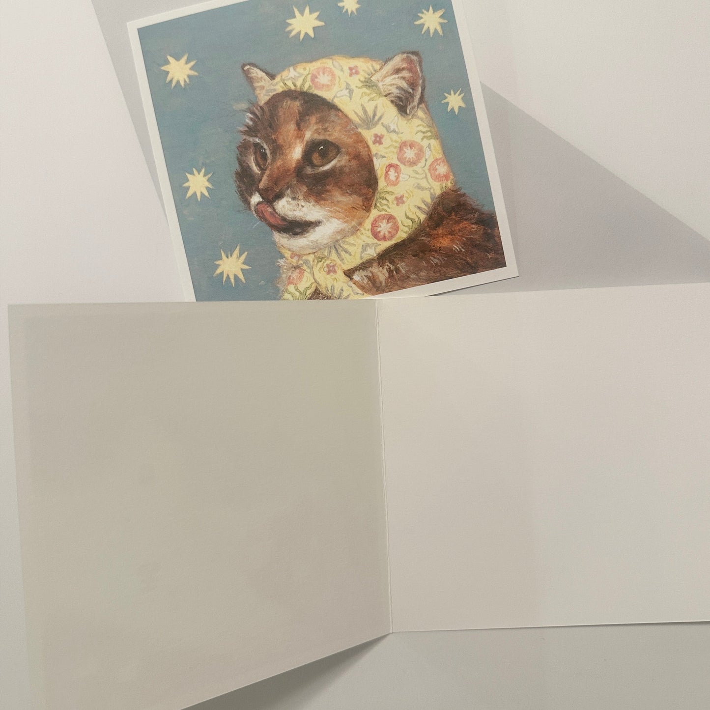 Various Greeting Cards with cats