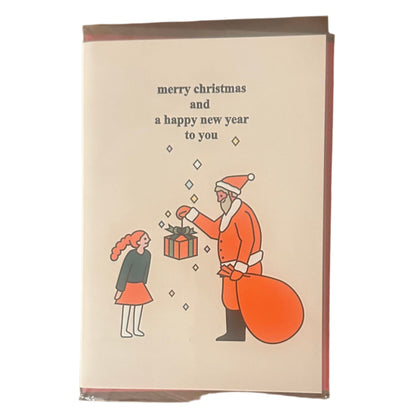 Christmas Pressed Card