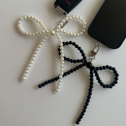 phone charm, ribbon, phone acc.