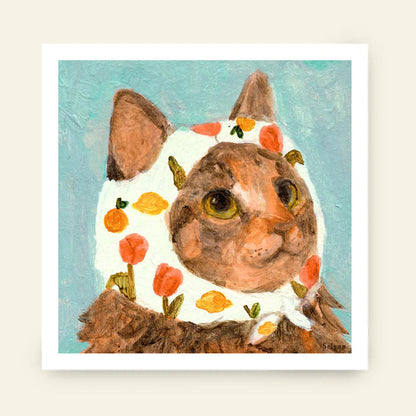 greeting card cat lover catard