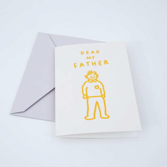 father, father's day, card