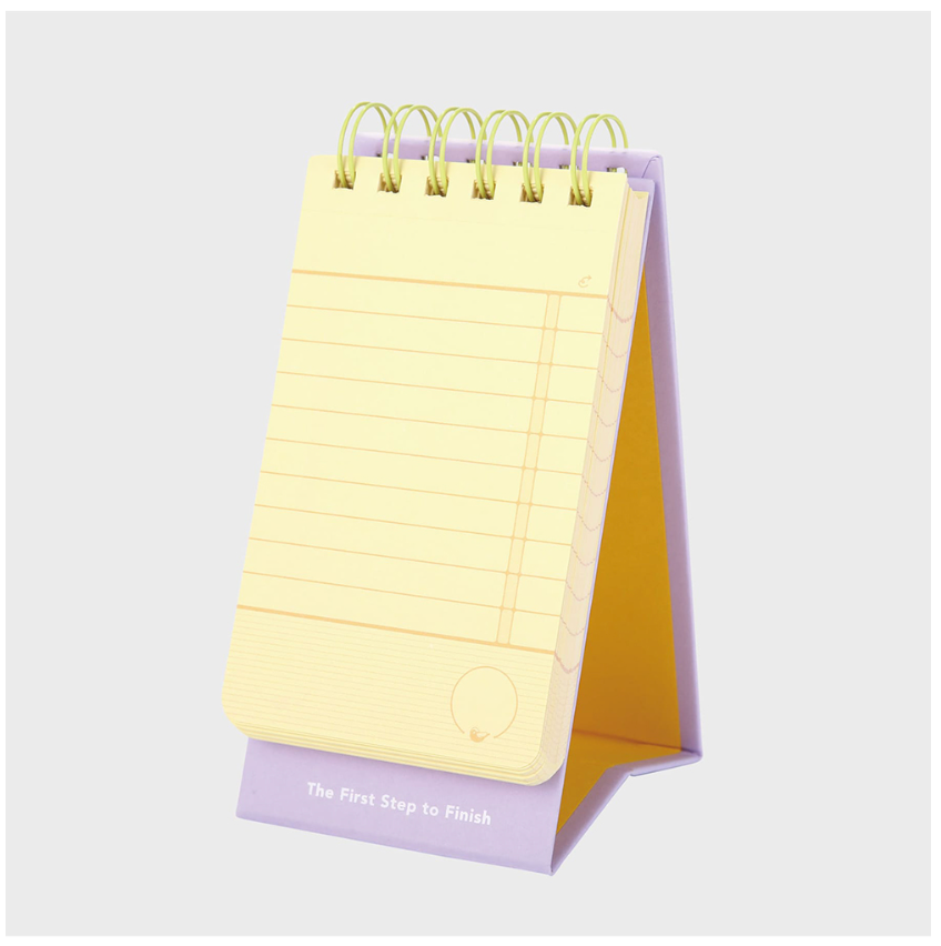 planner, yellow