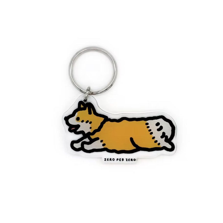 dog keyring, keyring