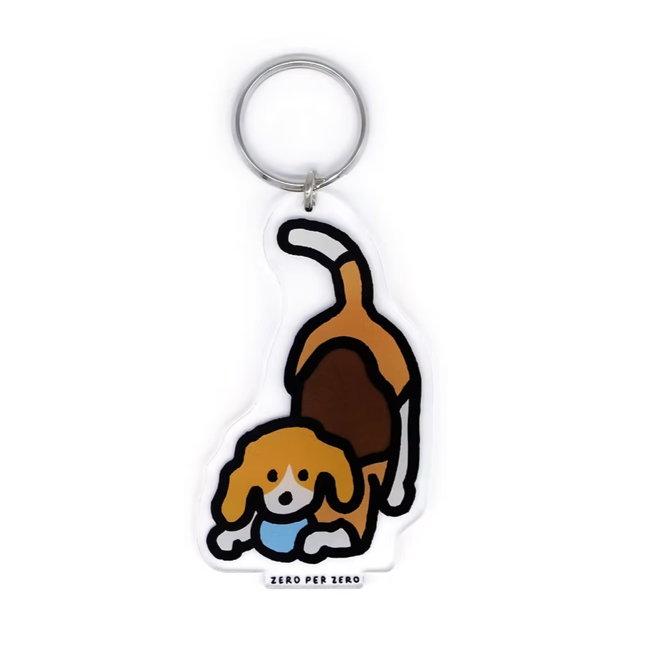 dog keyring, keyring