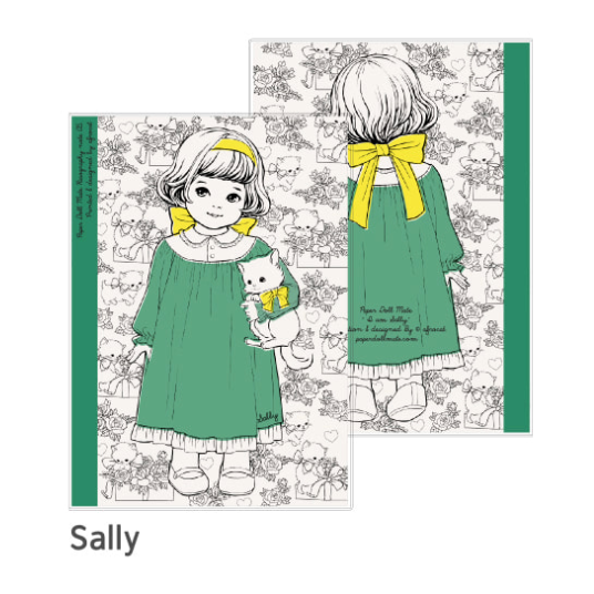 Three children's books featuring characters Alice, Julie, and Sally on a white background.