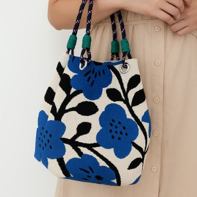 blue, flower, korean style, gift, holiday gift