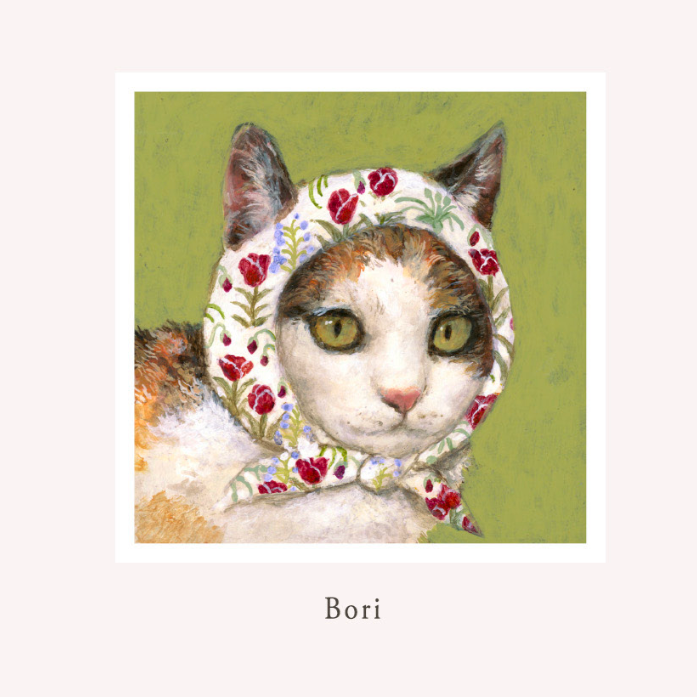 greeting card, cat