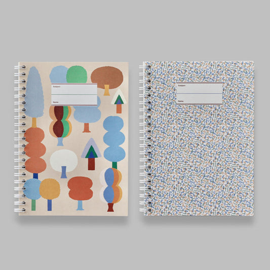 korean stationery, spring note, note