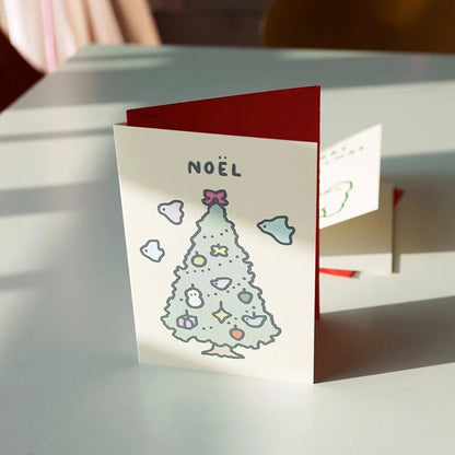 Christmas Pressed Card