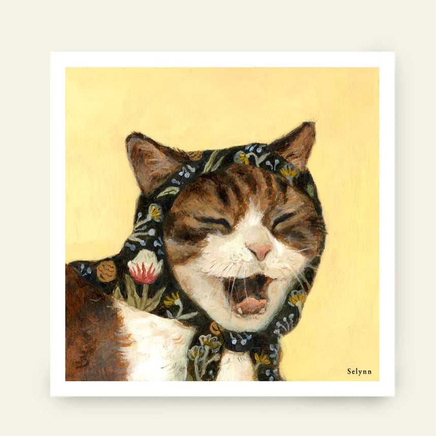 greeting card cat lover