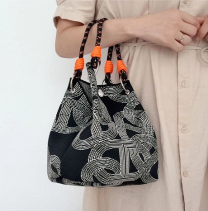 korean style, gift, holiday gift, knit bag, daily bag