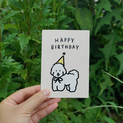 Card - Birthday Card : Dog, Cat