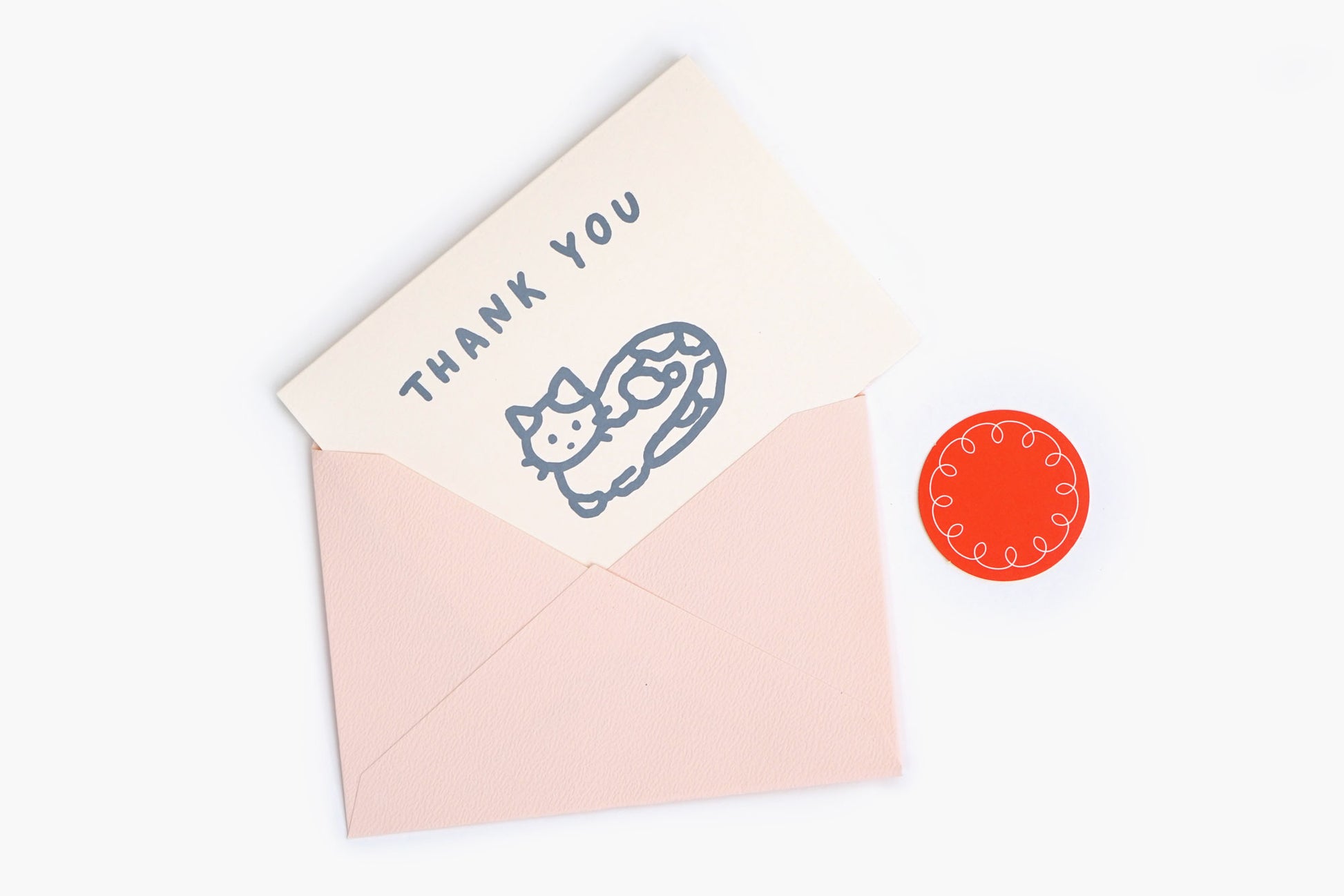 thank you card, card