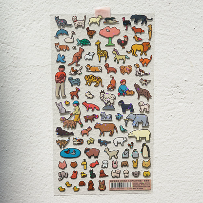 sticker, animal sticker