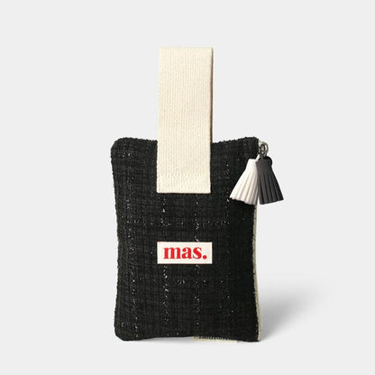 strap pouch, style, clutch, handy, daily, all day, small bag in a big bag, easy 