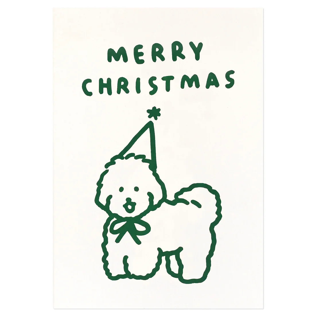 Christmas Pressed Card